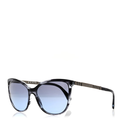 Chanel Chain Polarized Sunglasses 5352 Blue 1 of 8
