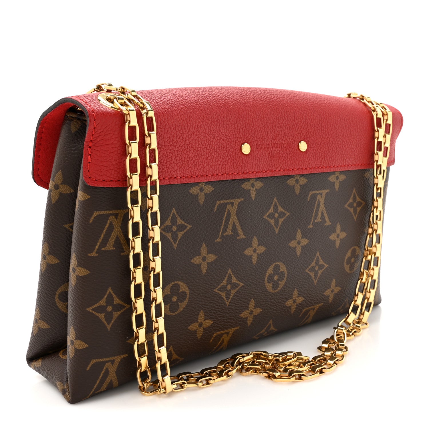 Louis Vuitton Monogram Pallas Chain Cherry 3 of 11