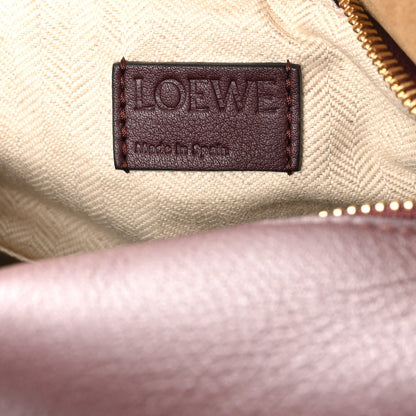 Loewe Calfskin Small Puzzle Edge Bag Prune 6 of 9