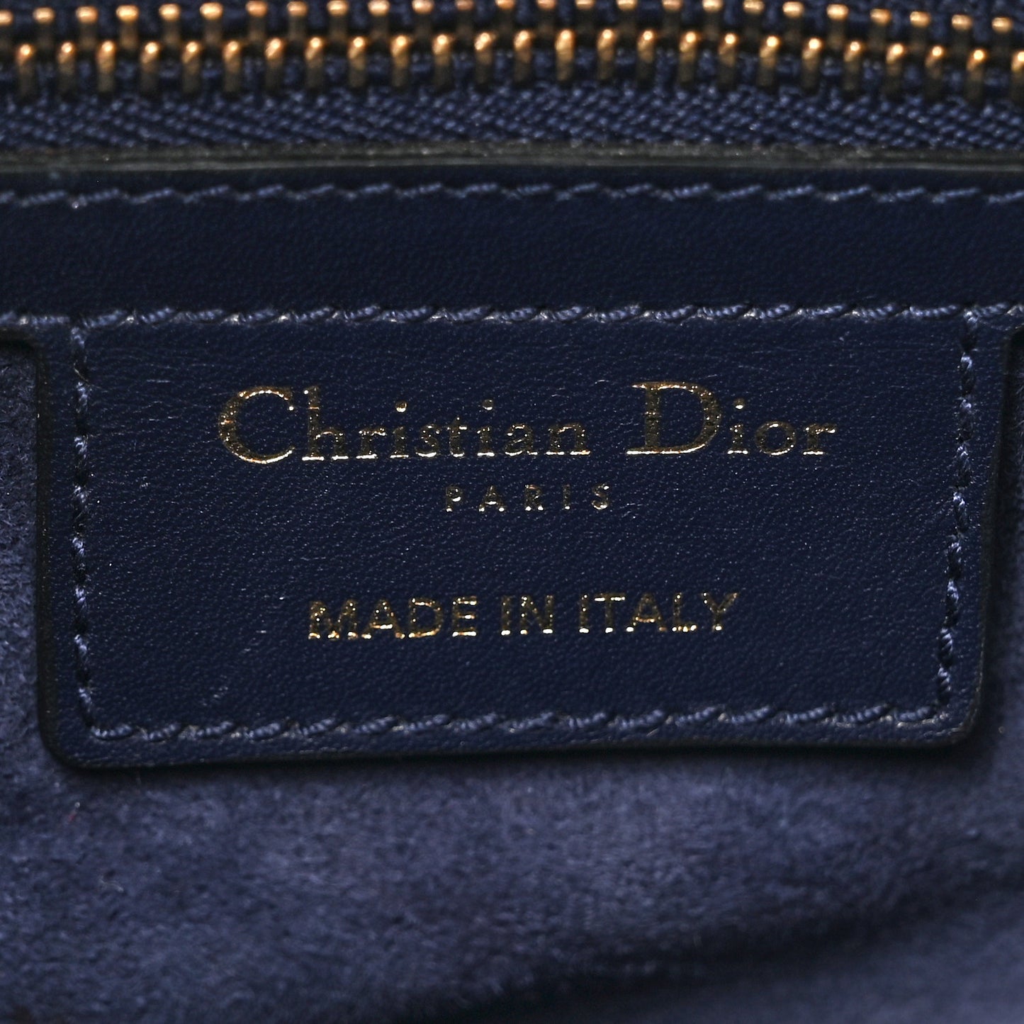 Calfskin Saddle Bag Navy