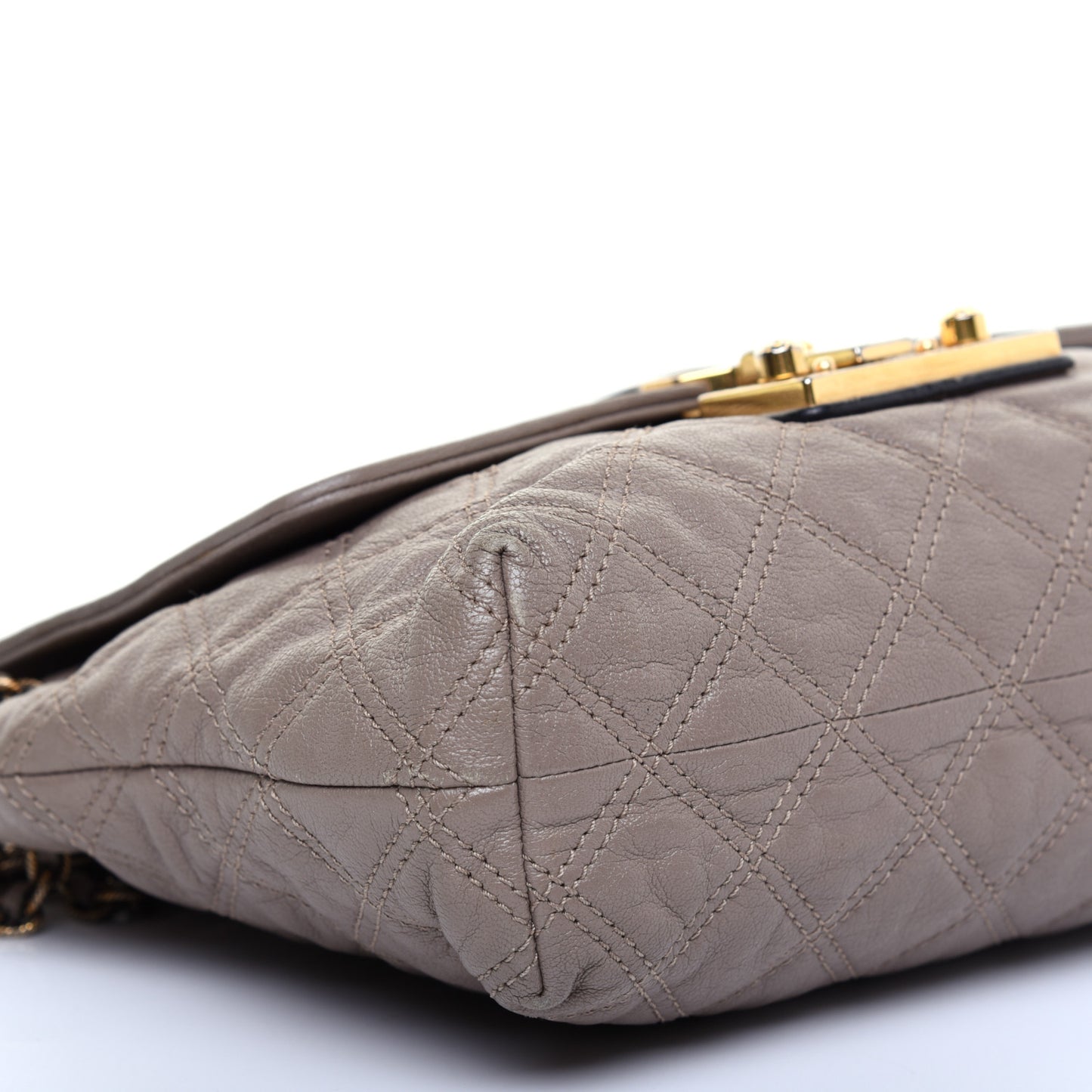 Calfskin Quilted Flap Bag
