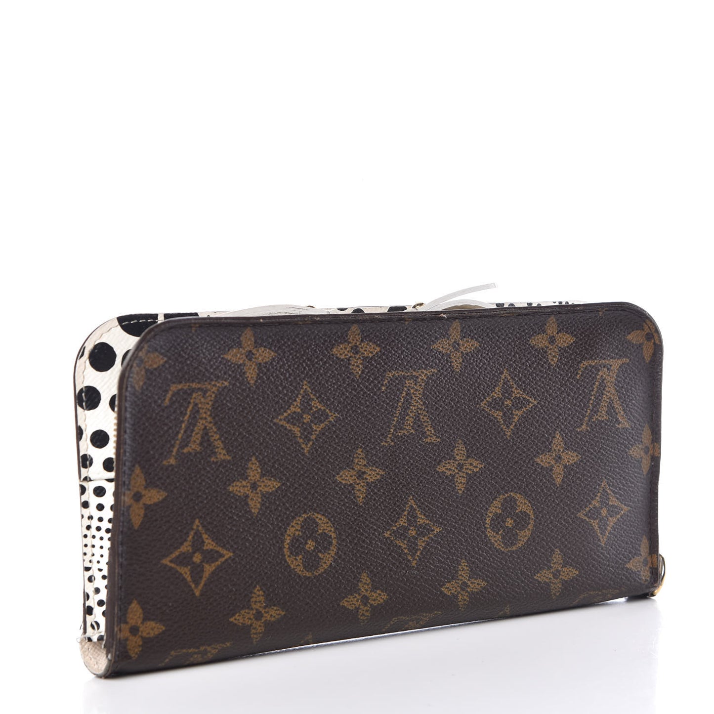 Monogram Kusama Waves Insolite Wallet White
