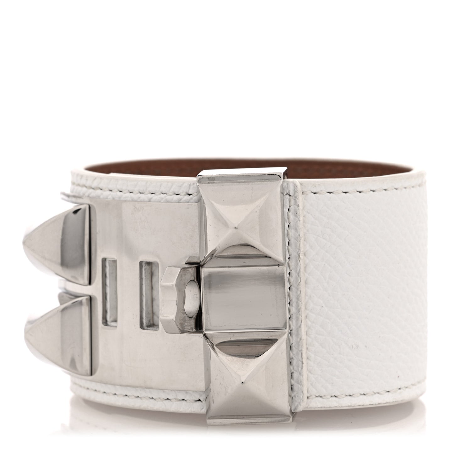 Epsom Collier De Chien CDC Bracelet S White
