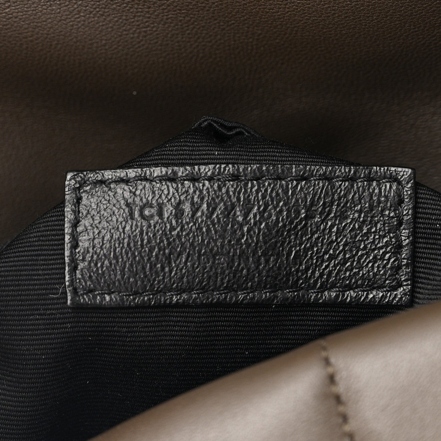 Saint Laurent Lambskin Quilted Small Loulou Puffer Monogram Chain Satchel Dark Ganache 7 of 10