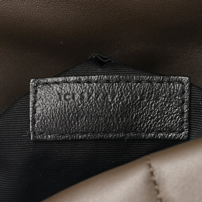 Saint Laurent Lambskin Quilted Small Loulou Puffer Monogram Chain Satchel Dark Ganache 7 of 10