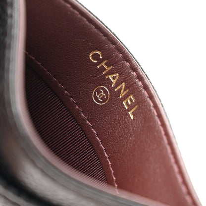 Chanel Caviar Quilted Card Holder Black 6 of 9