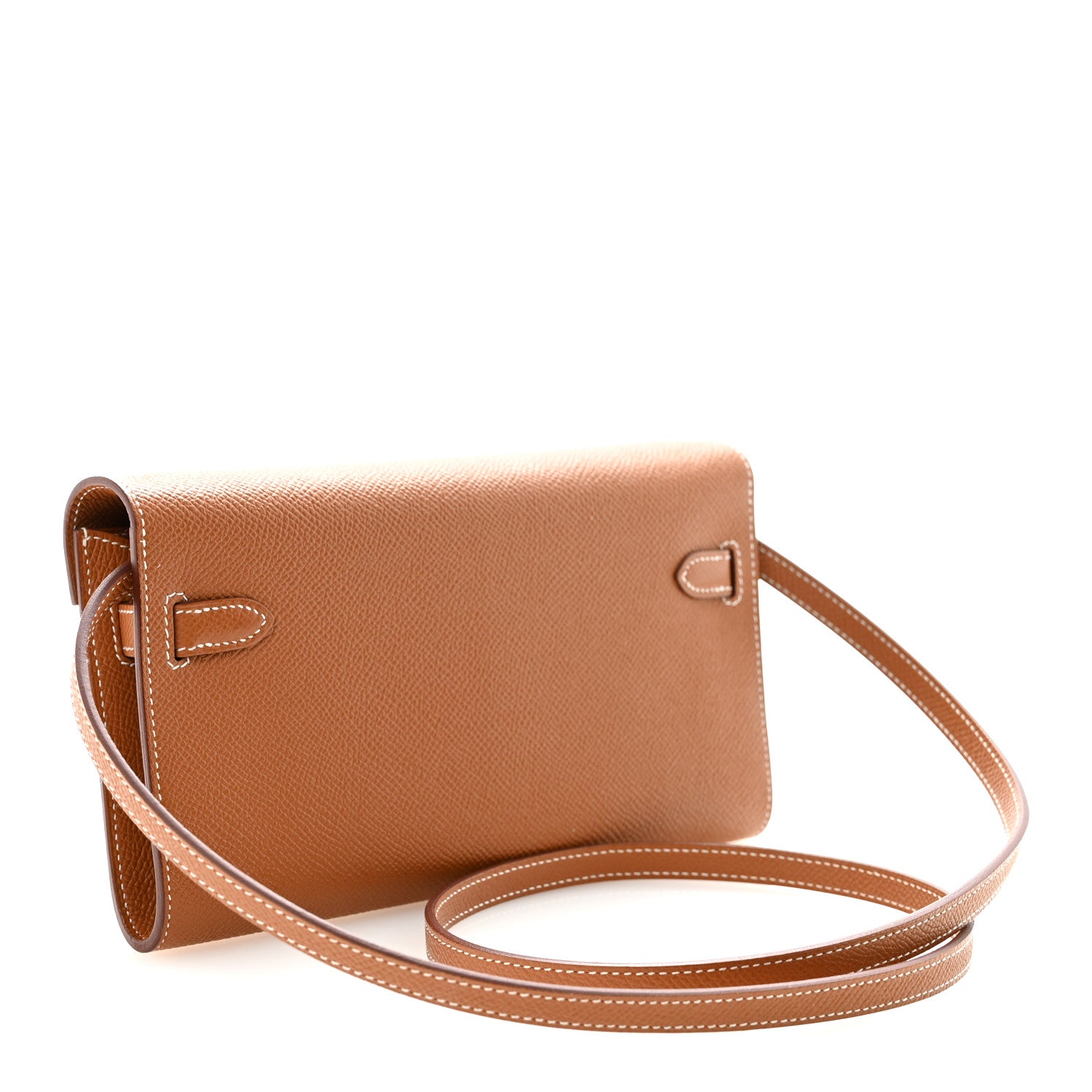 Hermes Epsom Kelly Wallet To Go Gold 3 of 10