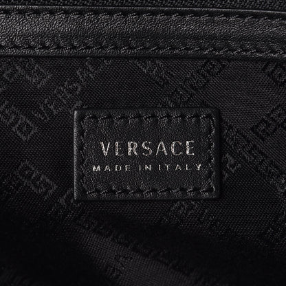 Versace Nylon Palazzo Astrology Zip Top Backpack Black 8 of 8