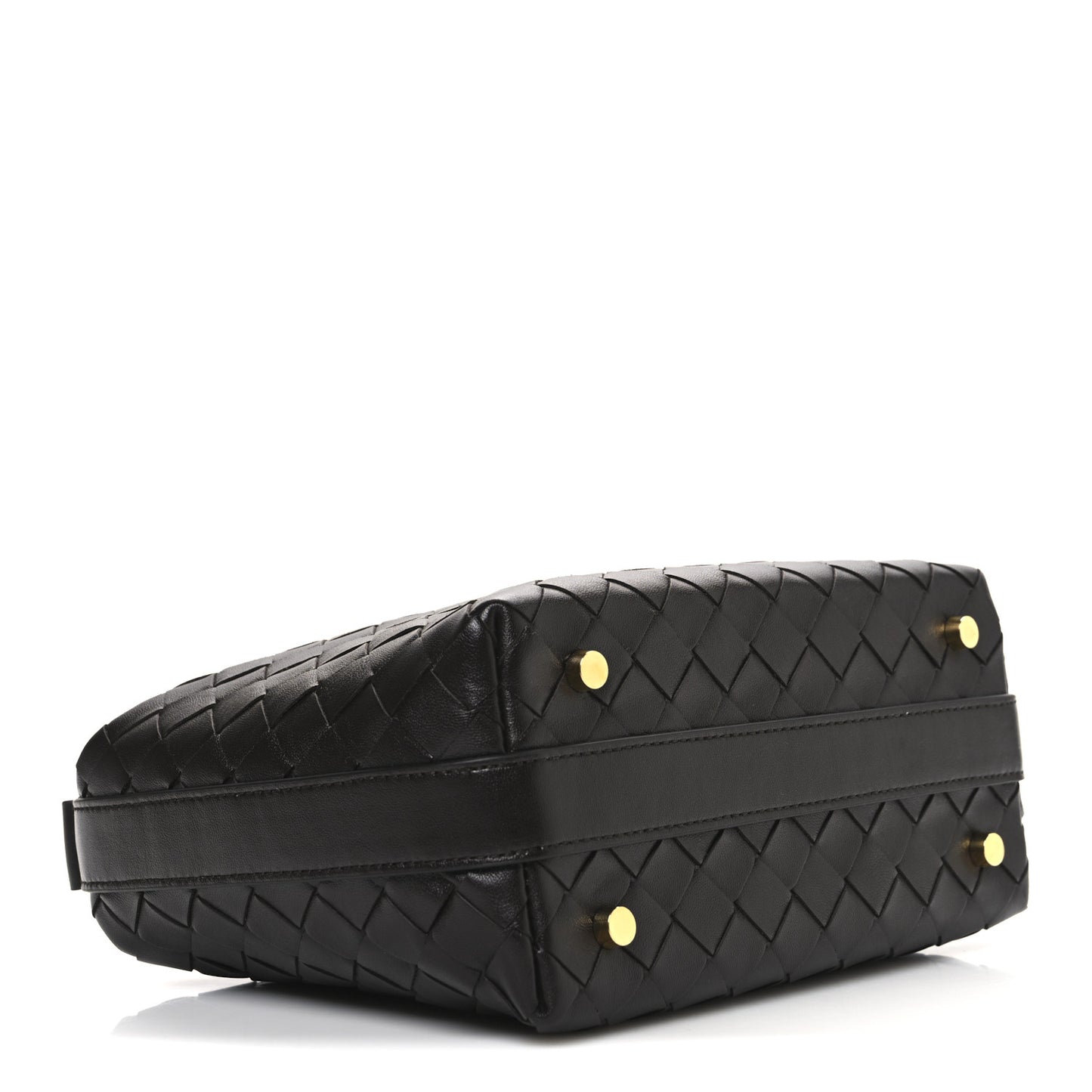Calfskin Nappa Intrecciato Mini Wallace Fondant