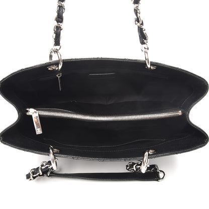 Chanel Caviar Quilted Grand Shopping Tote GST Black 5 of 7