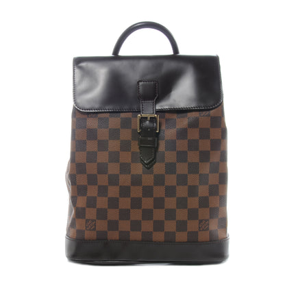 Louis Vuitton Damier Ebene Soho Backpack 1 of 7