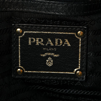 Prada Vitello Daino Shopping Tote Black 5 of 8