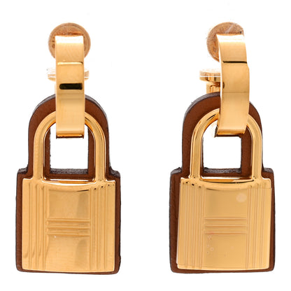 Hermes Swift O'Kelly Earrings Gold 1 of 5