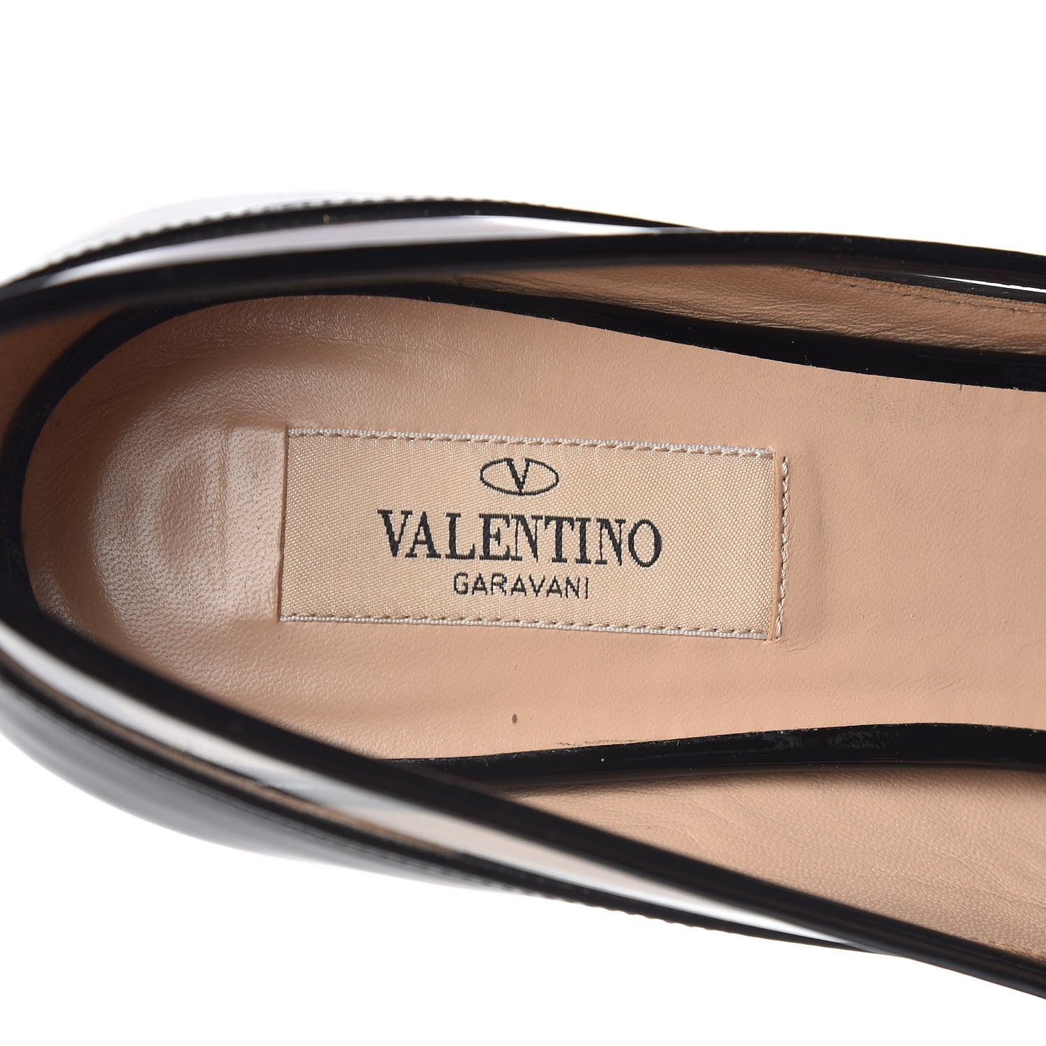 Valentino Garavani Patent PVC Glassglow Pumps 39 Black 10 of 13