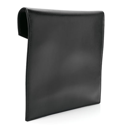 Saint Laurent Smooth Shiny Calfskin Monogram Uptown Baby Pouch Black 3 of 11