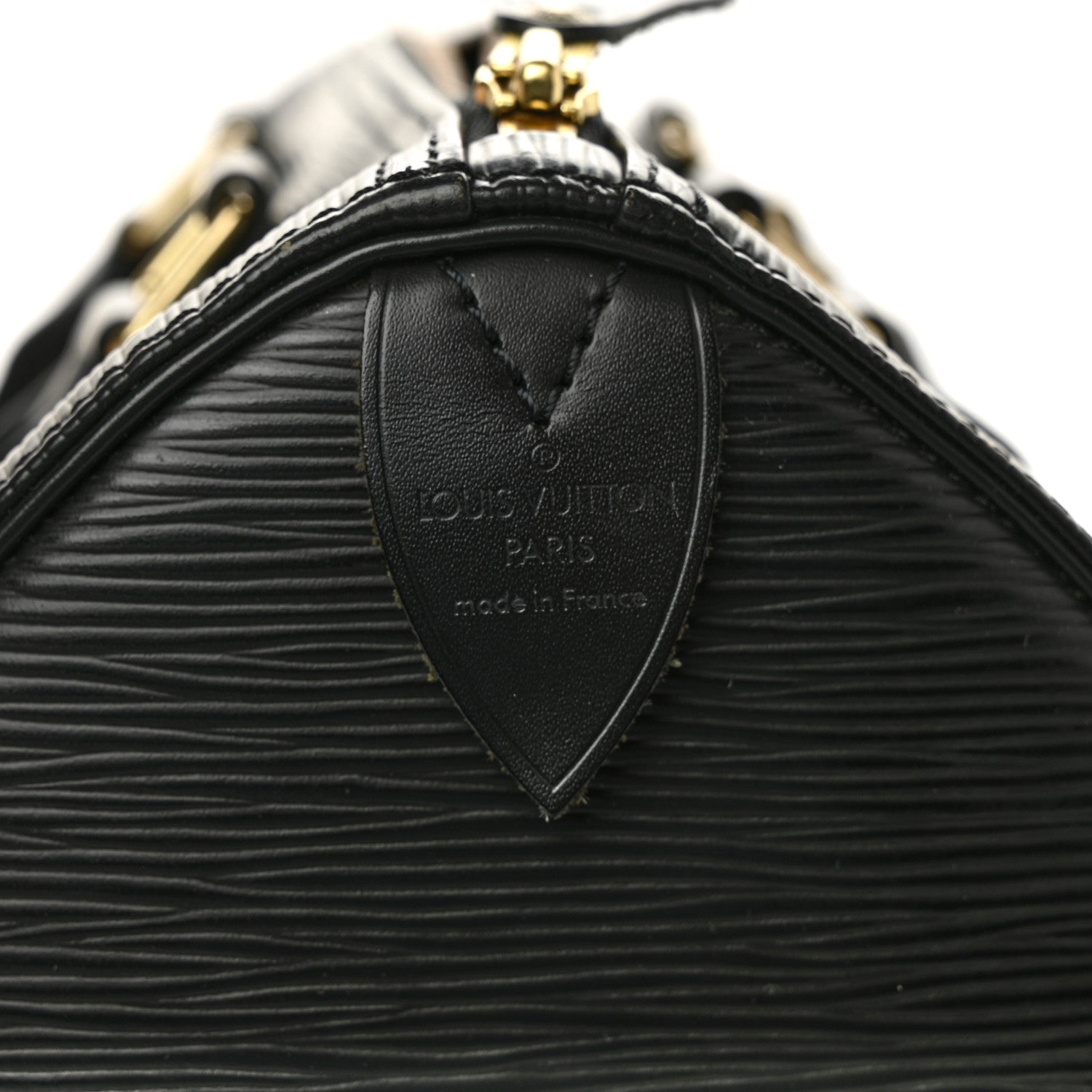 Louis Vuitton Epi Speedy 25 Black 6 of 11
