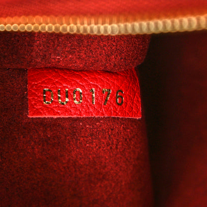 Louis Vuitton Calfskin Monogram Kimono Tote Cherry 7 of 10