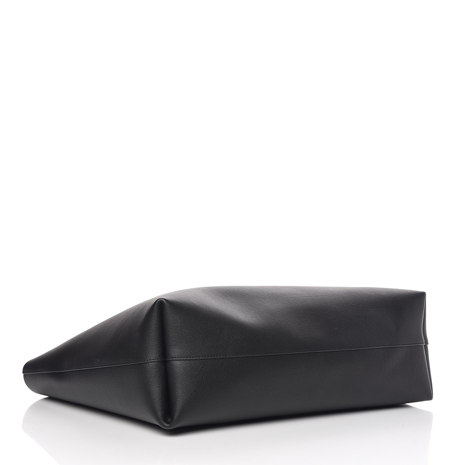 Saint Laurent Calfskin Large Shopping Tote Black 5 of 9