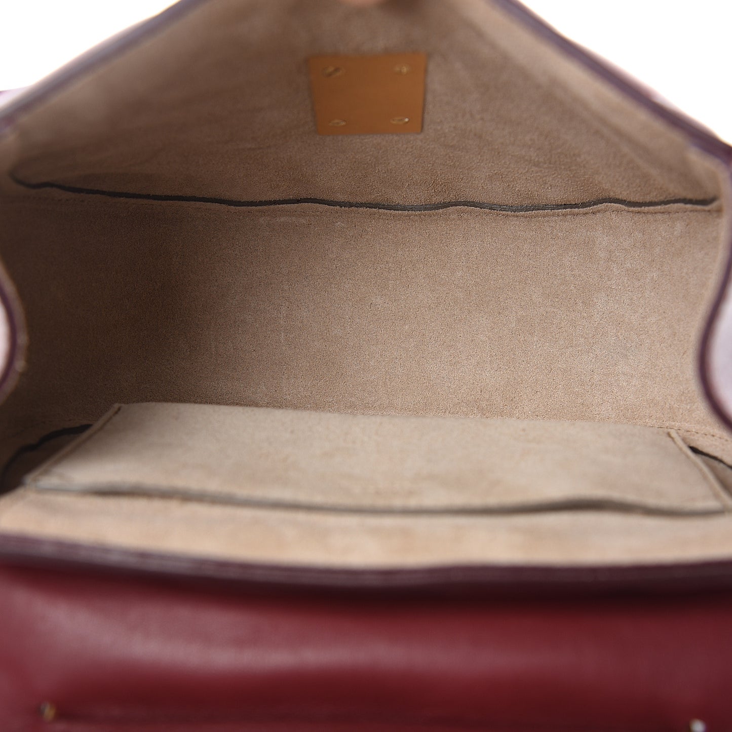 Calfskin Quilted Mini Drew Bijou Shoulder Bag Plum Purple