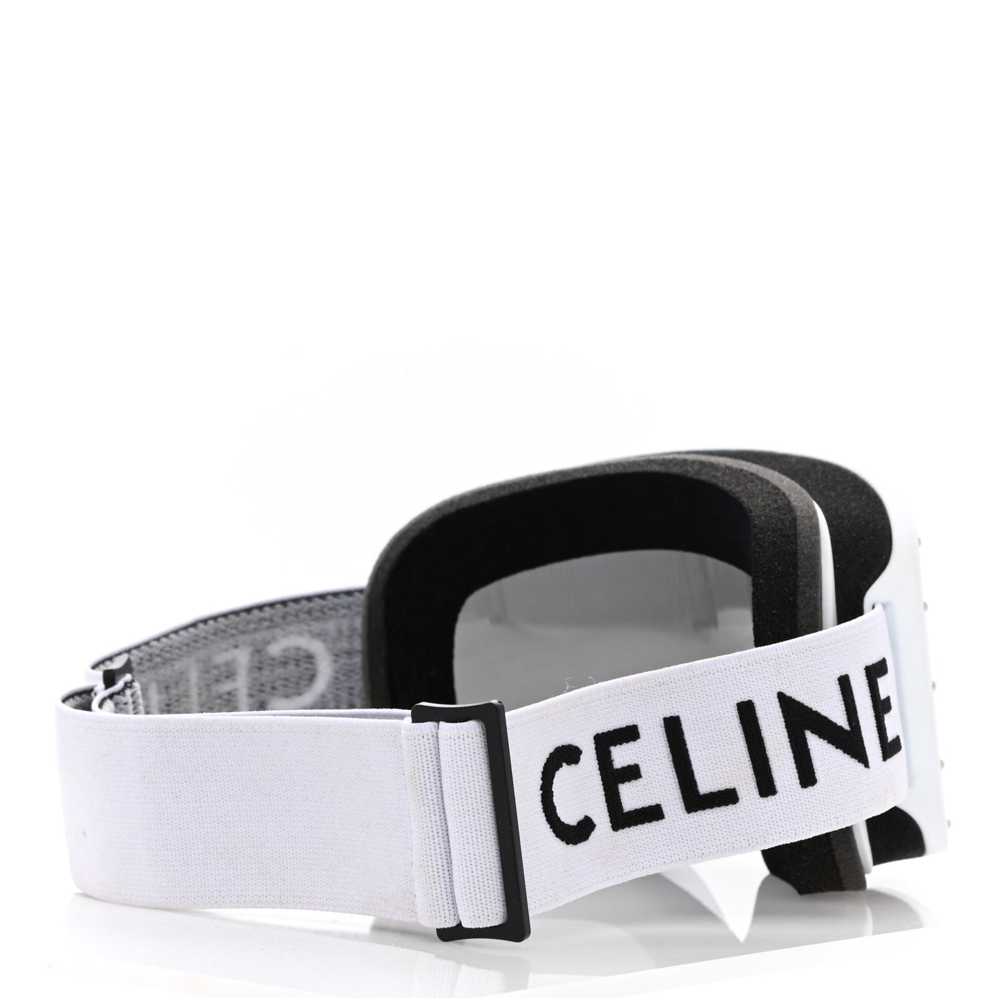 Studded Ski Goggles White