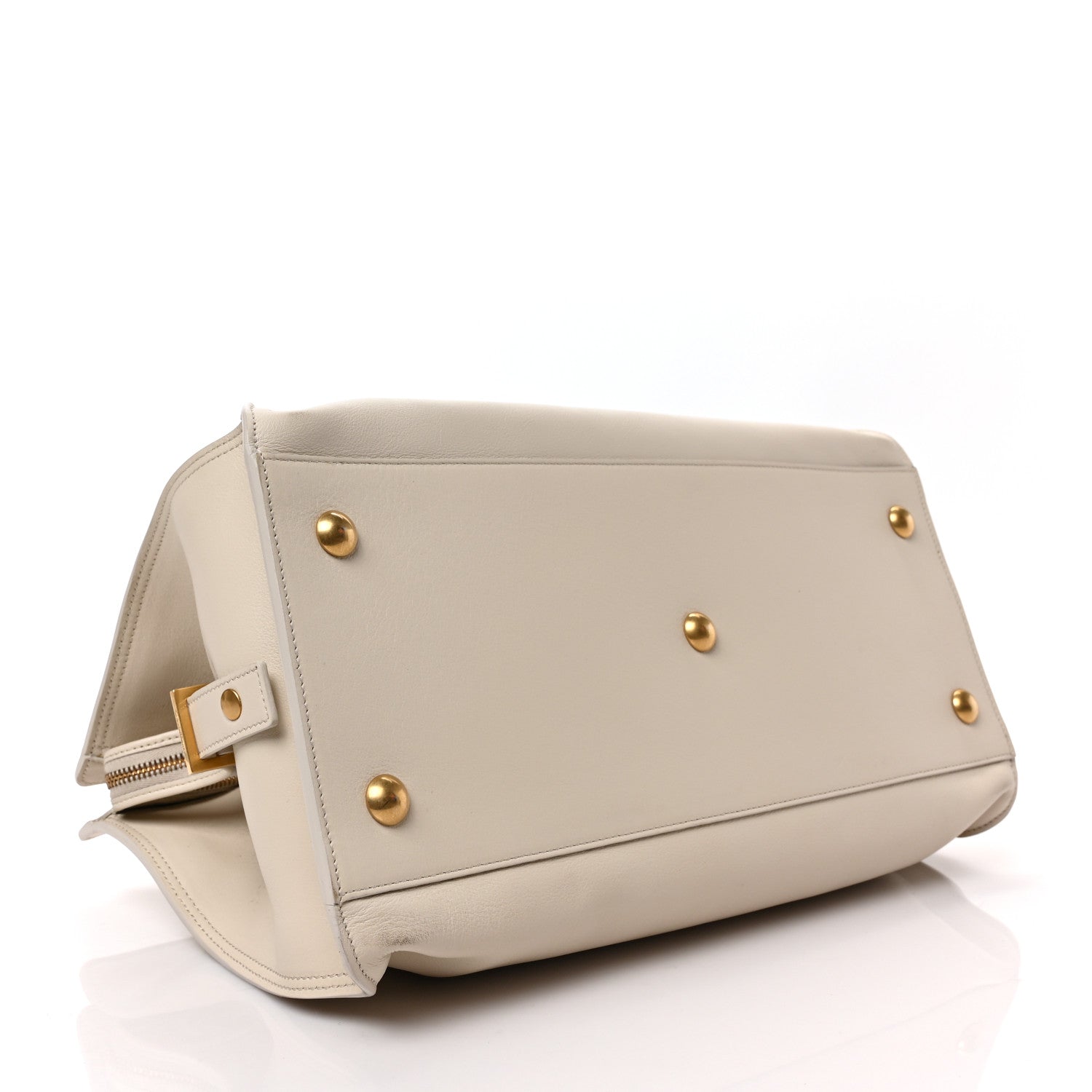 Saint Laurent Calfskin Medium Classic Y Cabas Beige 4 of 9