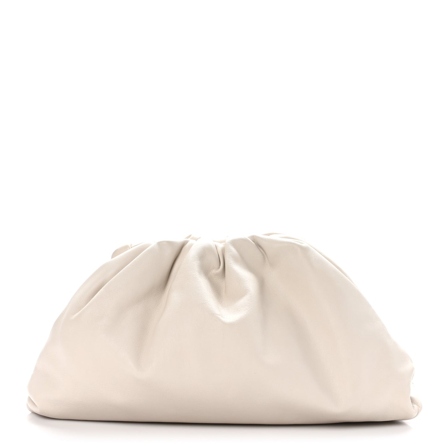 Smooth Butter Calf The Pouch Oversized Clutch Mist