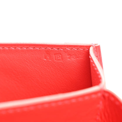 Hermes Swift Sac Chaine D'Ancre Shoulder Bag Vermillion 7 of 10
