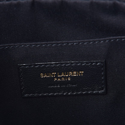 Saint Laurent Calfskin Matelasse Monogram Lou Camera Bag Green 6 of 10