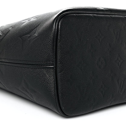 Louis Vuitton Empreinte Monogram Giant Neverfull MM Black 7 of 9