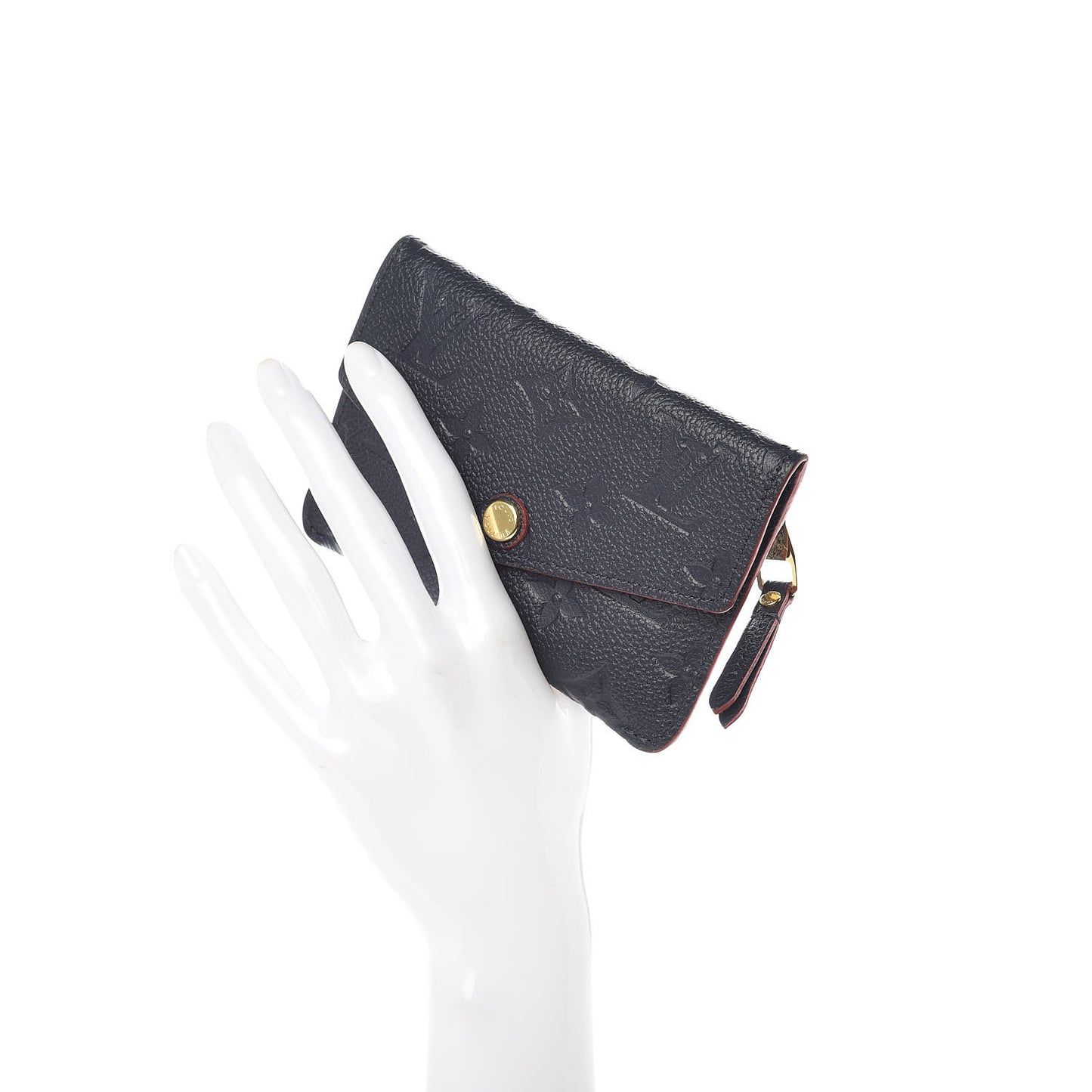 Empreinte Key Pouch Marine Rouge