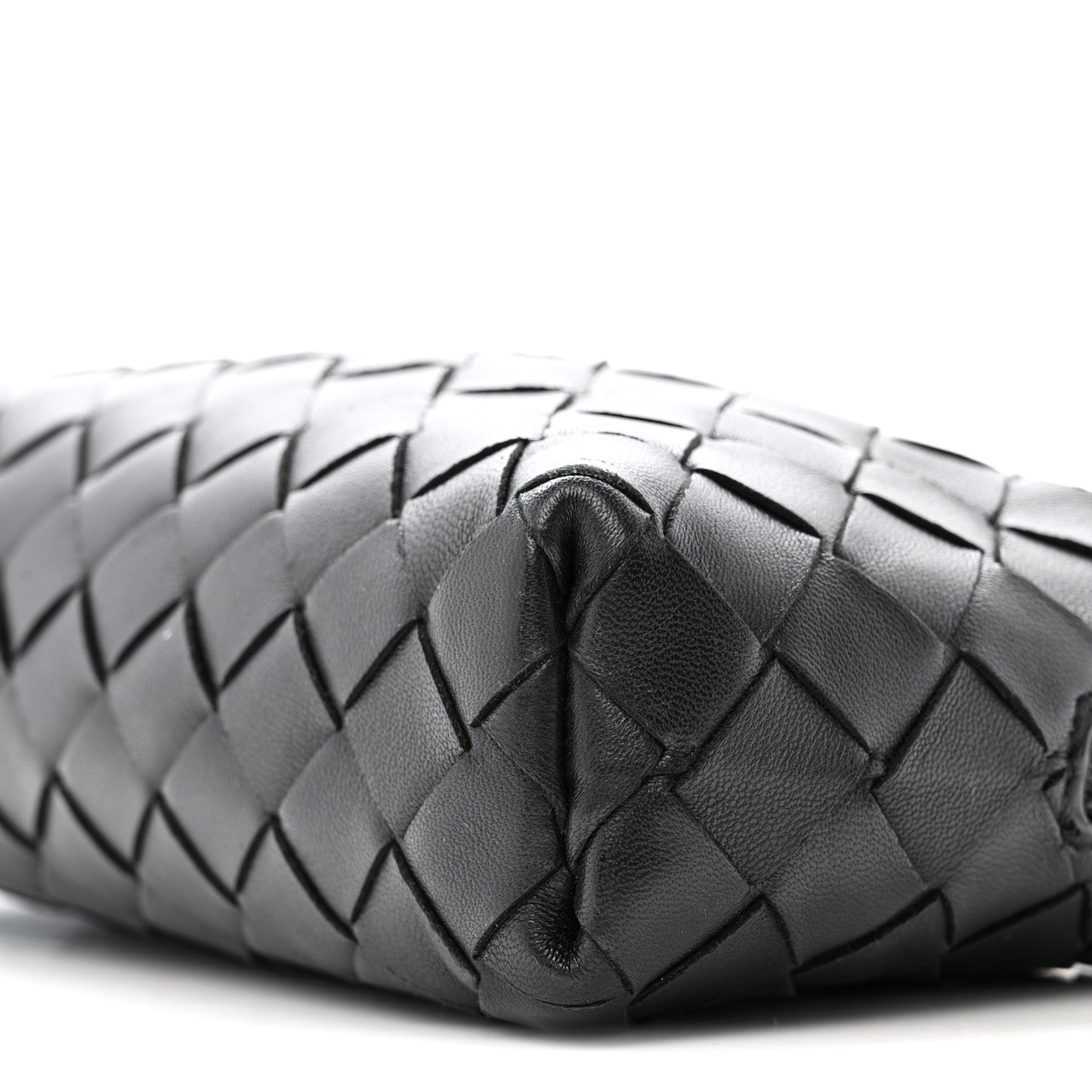 Nappa Intrecciato Mini Loop Camera Bag Black