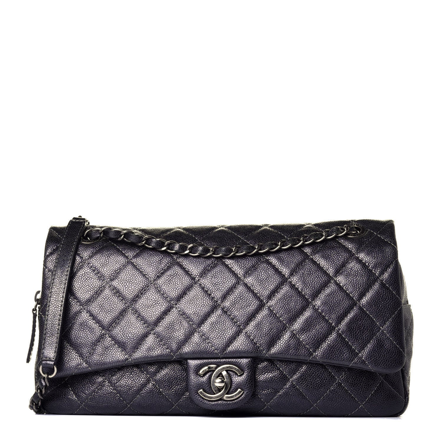 Chanel Caviar Quilted Large Chic Flap Black 1 of 9