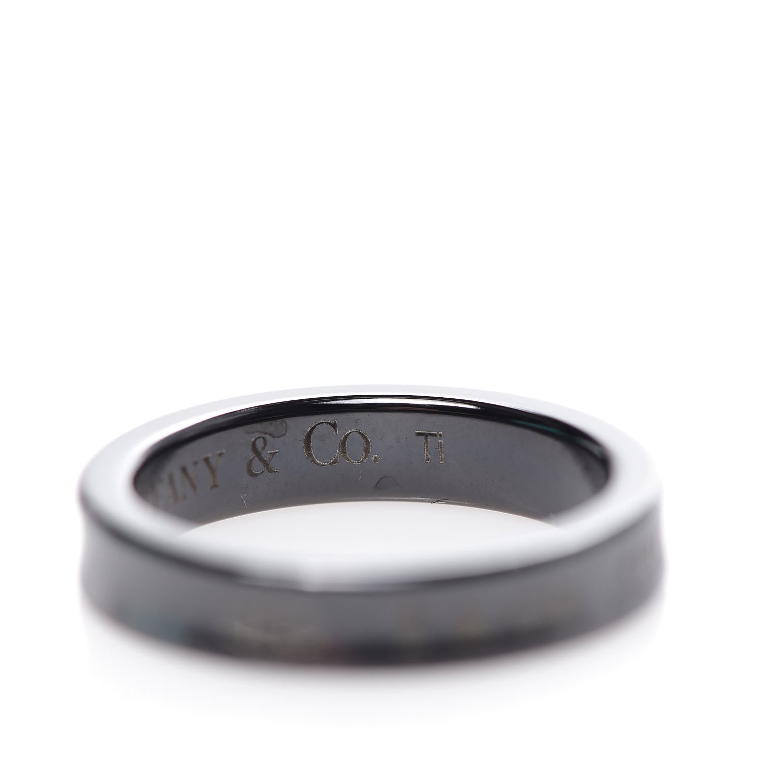 Tiffany Titanium 4mm Narrow 1837 Ring 52 6 5 of 6