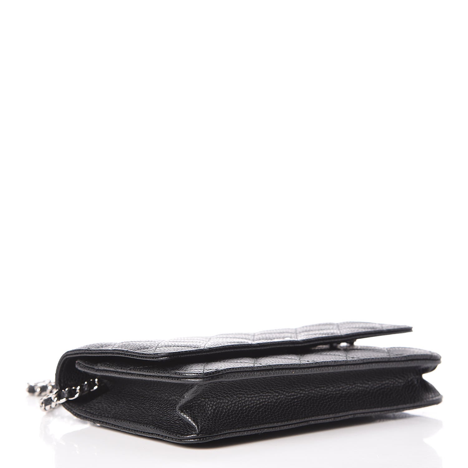 Chanel Caviar Quilted Wallet On Chain WOC Black 4 of 10