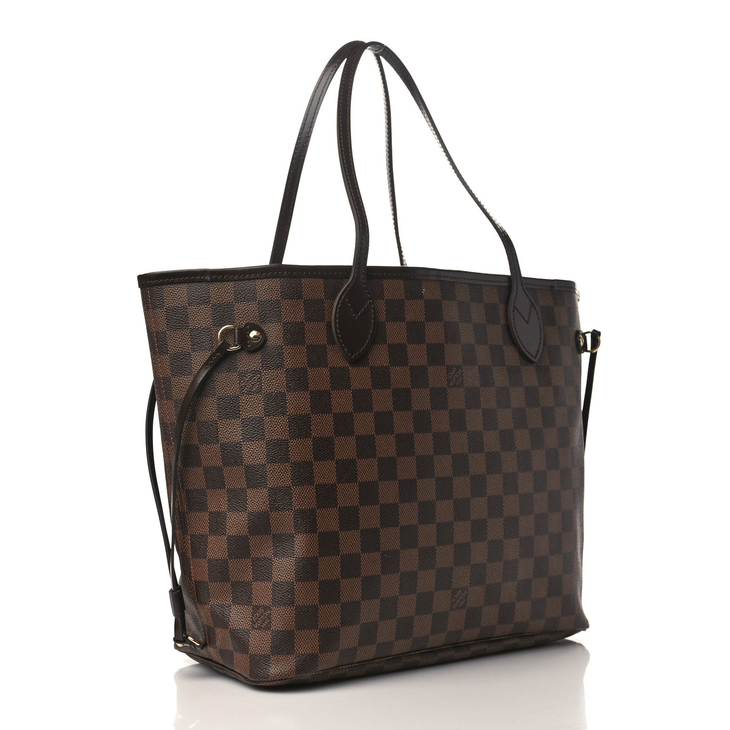Damier Ebene Neo Neverfull MM Rose Ballerine
