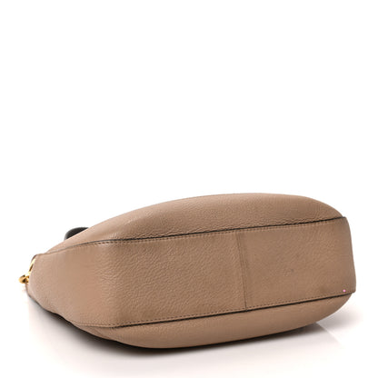Prada Vitello Phenix Zippered Messenger Hobo Cammeo 4 of 11