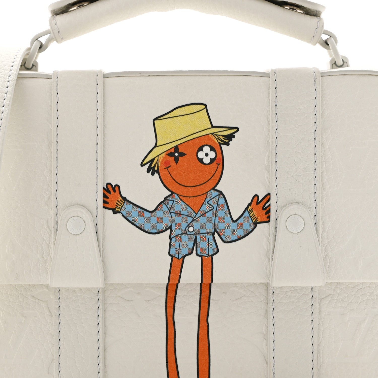Louis Vuitton Taurillon Monogram LV Friends Soft Trunk Messenger White 7 of 9