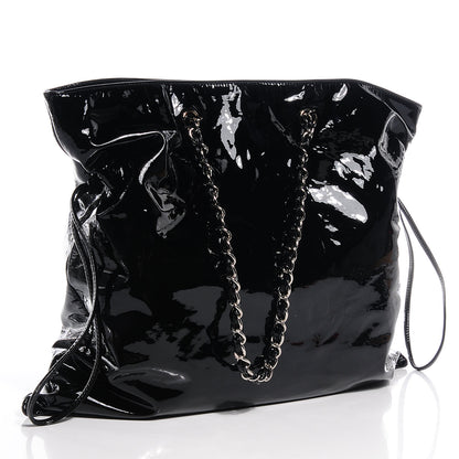 Chanel Patent Bonbons Shopper Tote Black 3 of 7