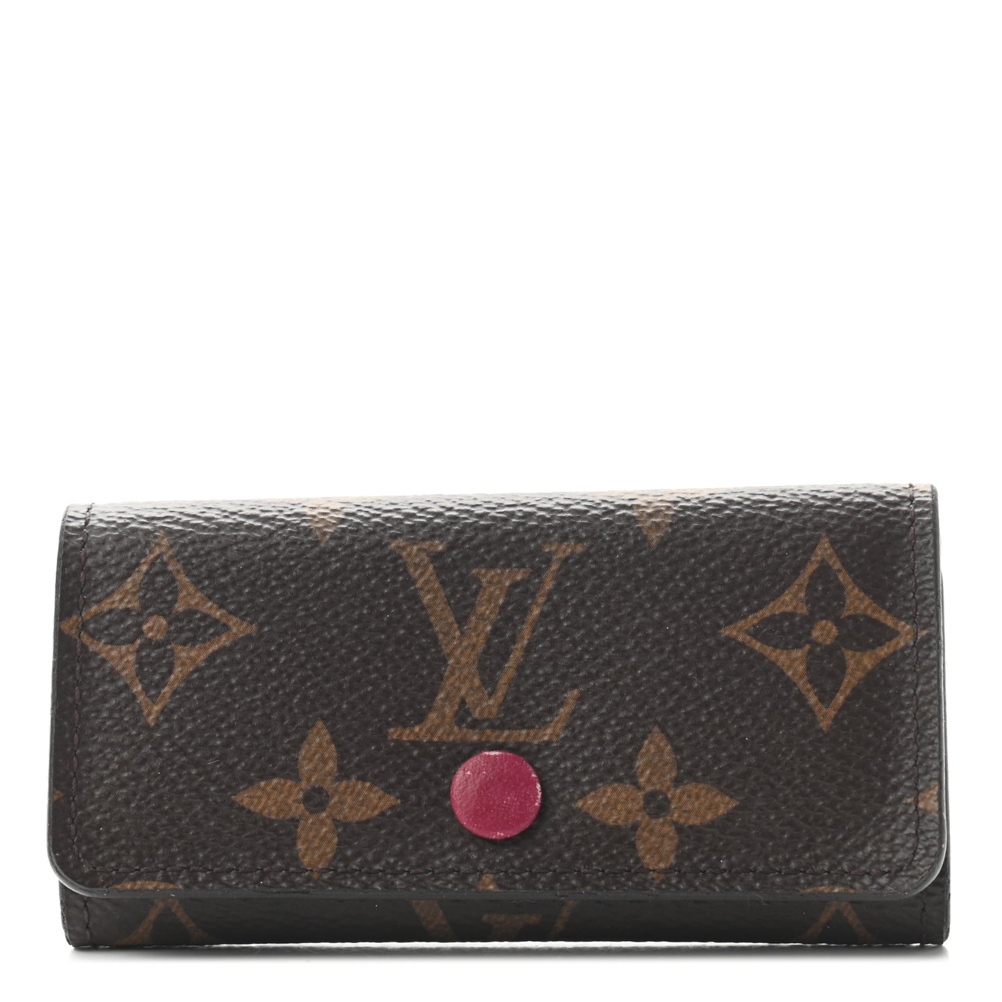 Monogram 4 Key Multicles Holder Fuchsia