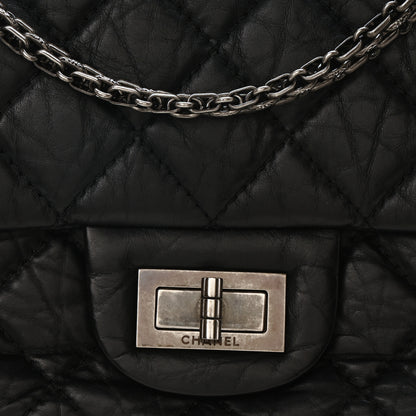 Chanel Aged Calfskin Quilted 2.55 Reissue 227 Flap Black 8 of 11