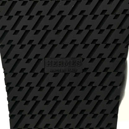 Hermes Nappa Extra Sandals 36 Black 6 of 8
