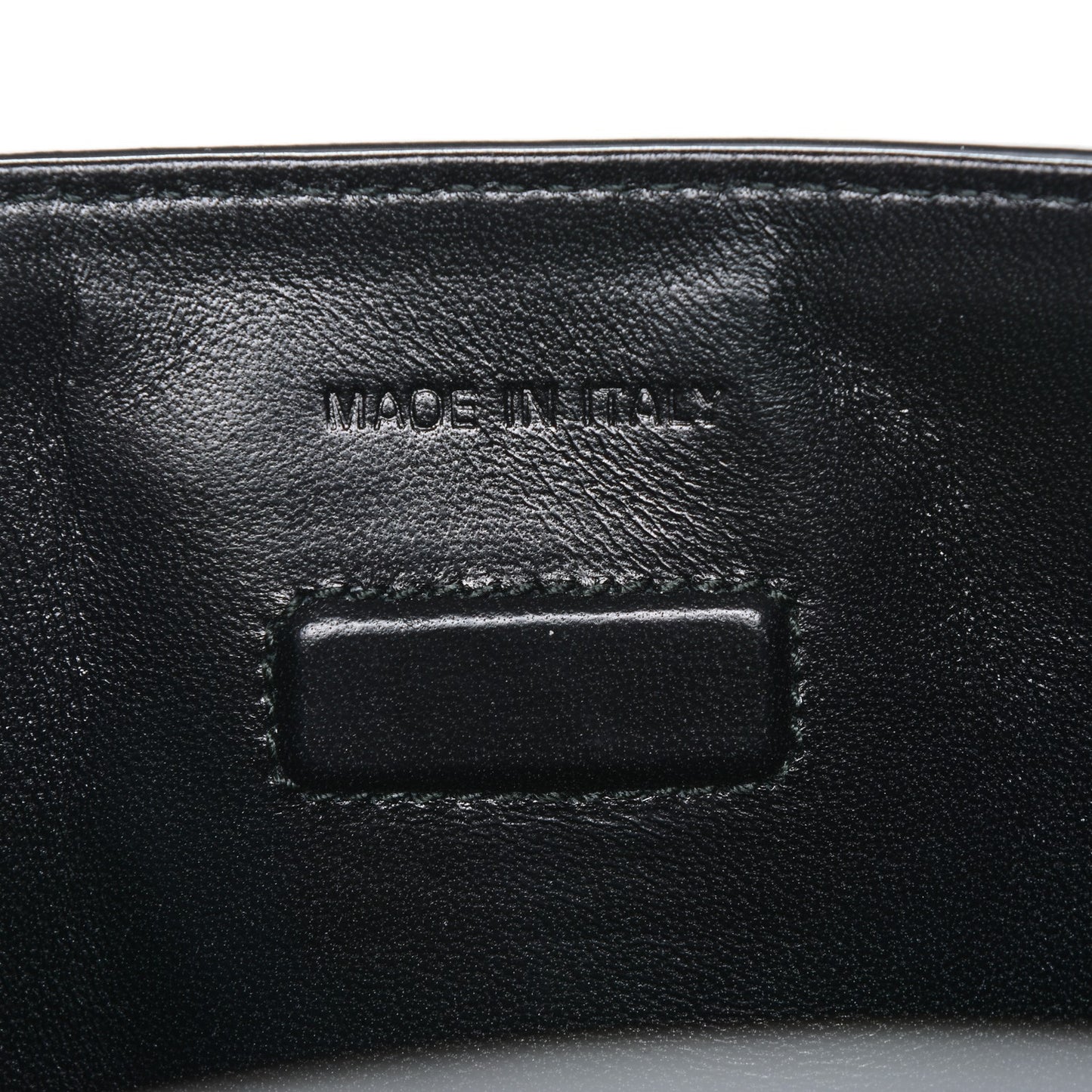 Grained Calfskin Medium Diorever Flap Black