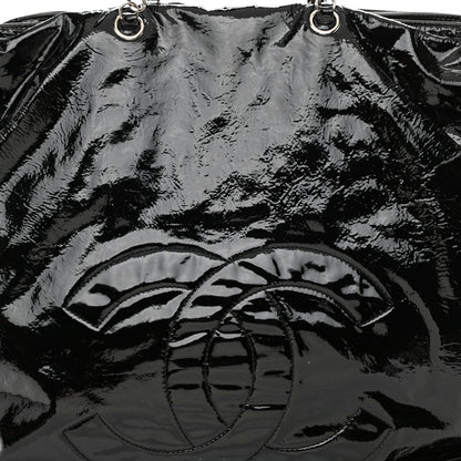 Chanel Patent Bonbons Shopper Tote Black 9 of 9