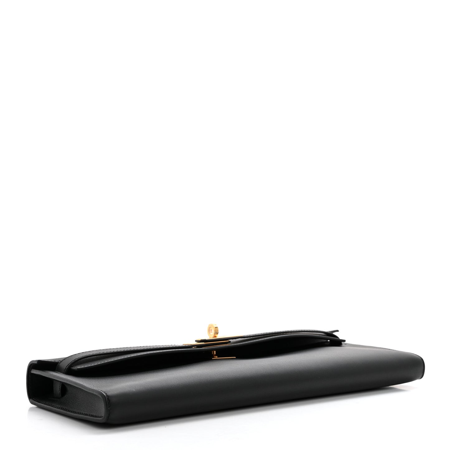 Swift Kelly Cut Clutch Pochette Black