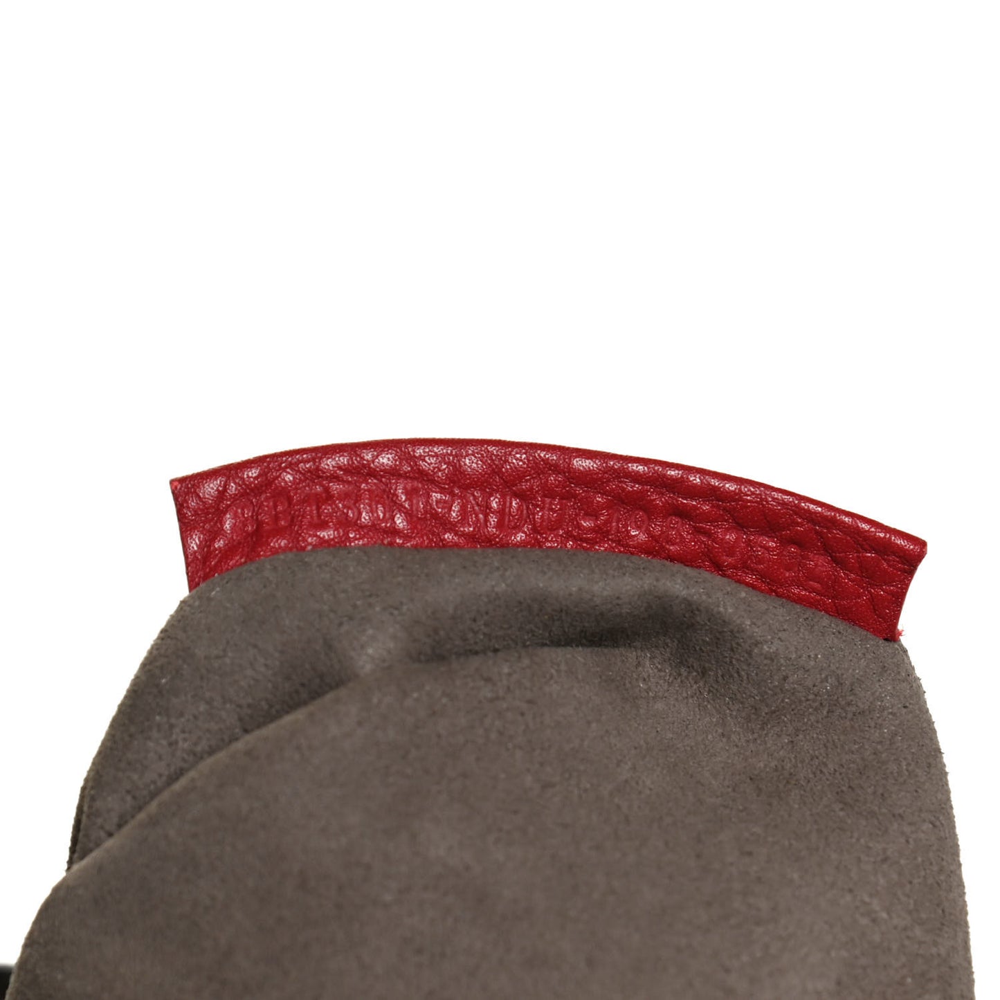 Cuoio Romano Selleria F is Fendi Grande Mon Tresor Pocket Bucket Bag Rosso