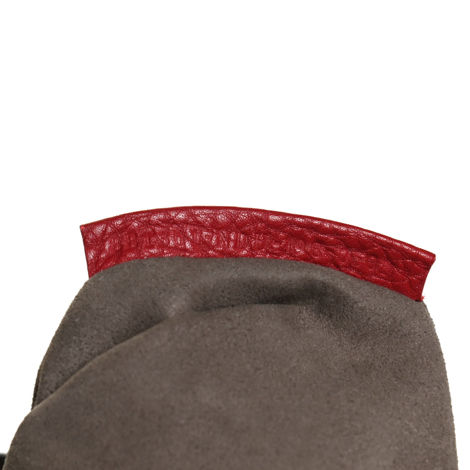 Fendi Cuoio Romano Selleria F is Fendi Grande Mon Tresor Pocket Bucket Bag Rosso 10 of 17