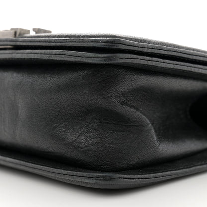 Chanel Crumpled Lambskin Small Studded Boy Flap Black 10 of 13