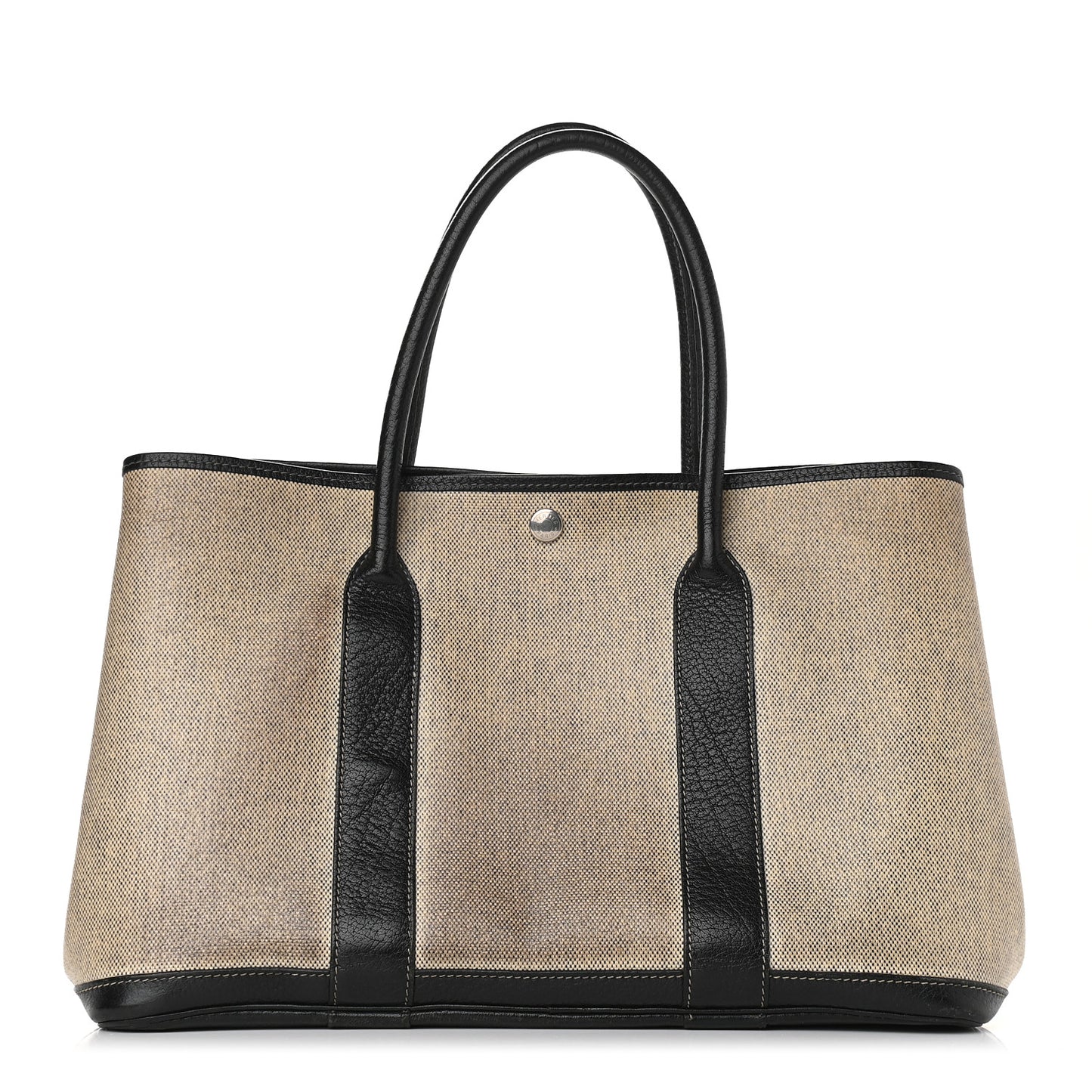 Toile Buffle Skipper Garden Party 36 MM Tote Black
