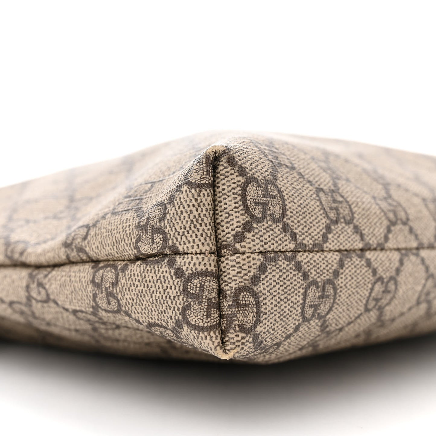 GG Plus Monogram Medium Flat Messenger Bag Dark Brown