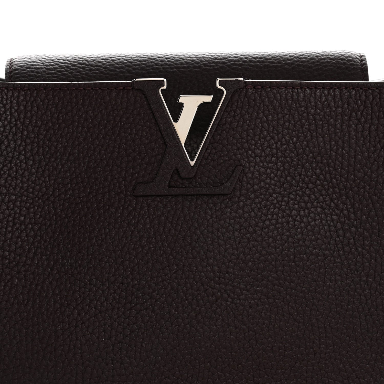 Louis Vuitton Taurillon Capucines MM Quetsche 7 of 11